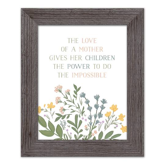 The Power to Do the Impossible Western Framed Print
